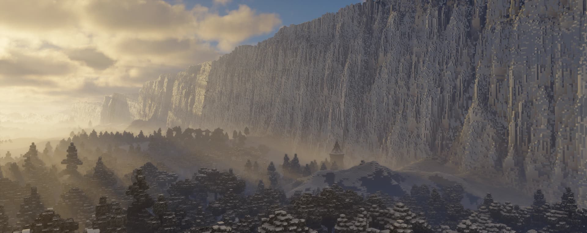The Wall and Castle Black from WesterosCraft